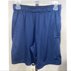 Blue Nike Dri-Fit men’s shorts size small
